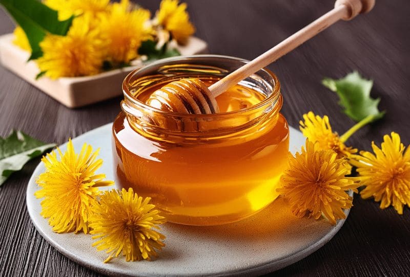 Dandelion Honey Recipe