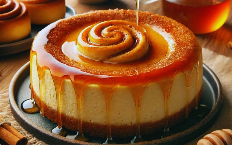 Honey Bun Cheesecake Recipe