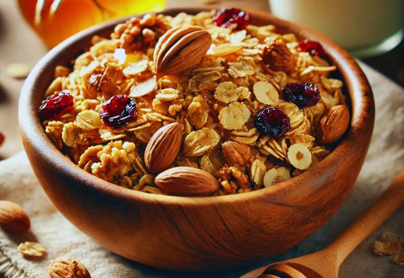 Honey Oat Granola Recipe