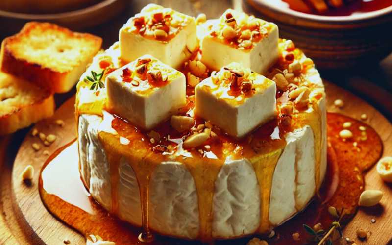 Baked Feta with Honey Appetizer Recipe