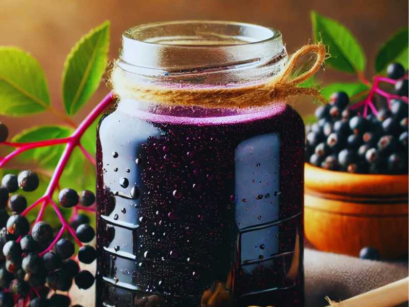 Honey Elderberry Syrup Recipe