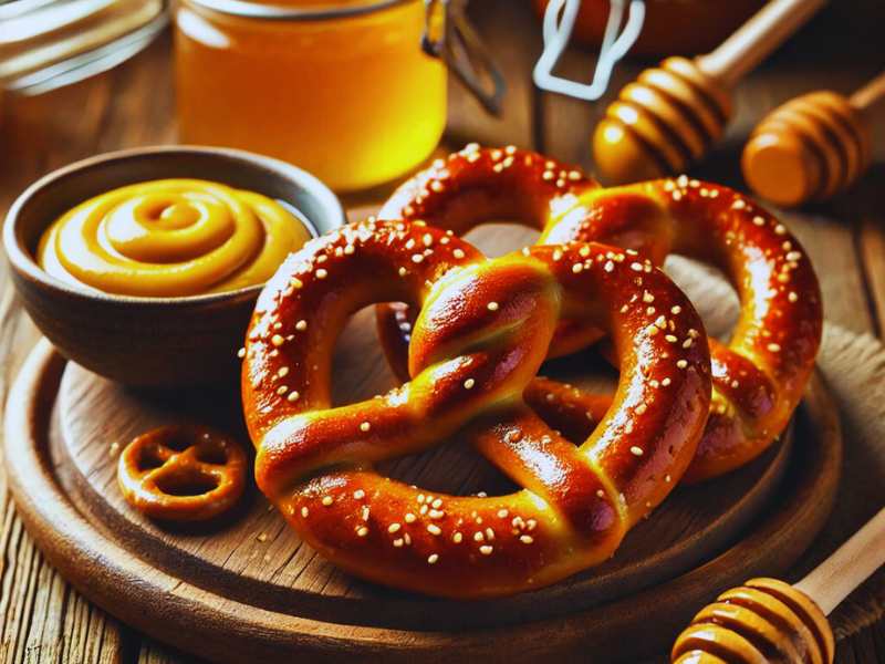 Honey Mustard Pretzels Recipe