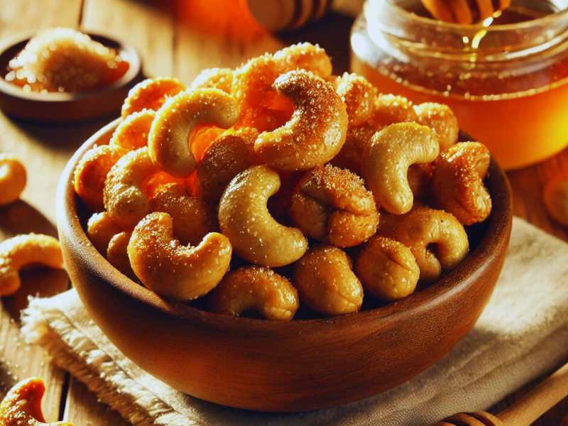 Honey Roasted Cashews Recipe