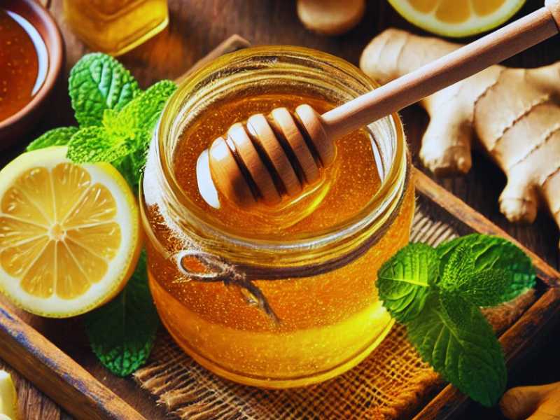 Lemon and Ginger Honey Bomb Recipe
