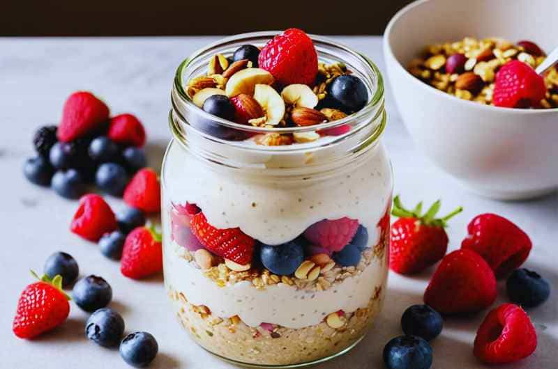 Manuka Honey Overnight Oats