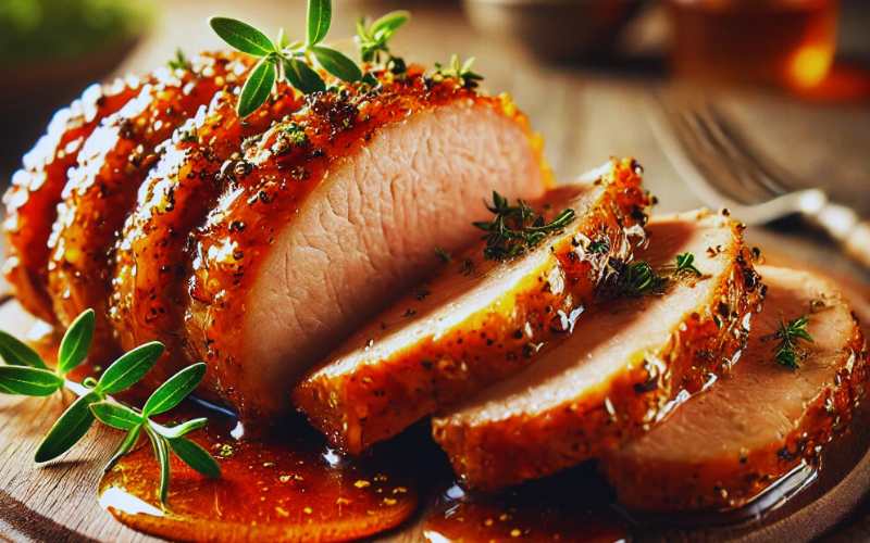 Honey Garlic Pork Tenderloin Recipe