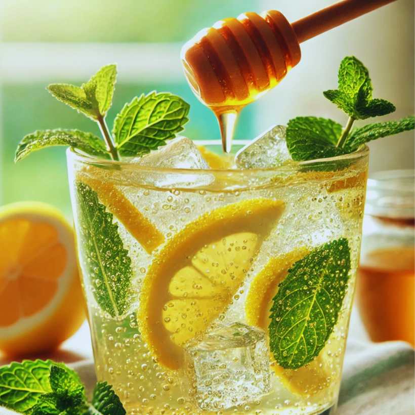 Honey Lemon Soda Recipe