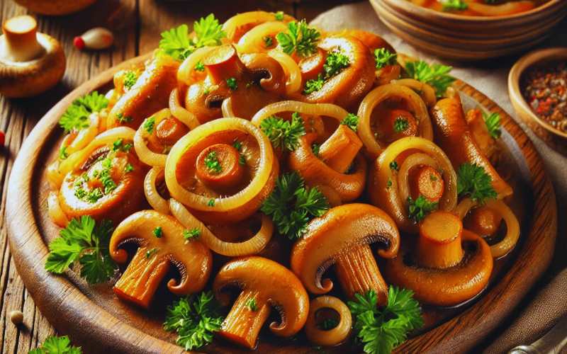 Ringless Honey Mushroom Recipe