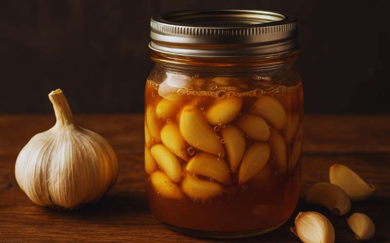 Fermented Garlic Honey Recipe
