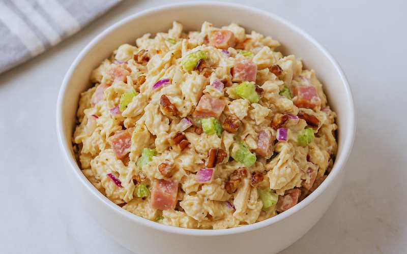 Honey Baked Ham Chicken Salad Recipe