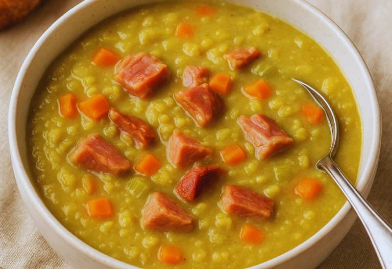 Honey Baked Ham Split Pea Soup Recipe