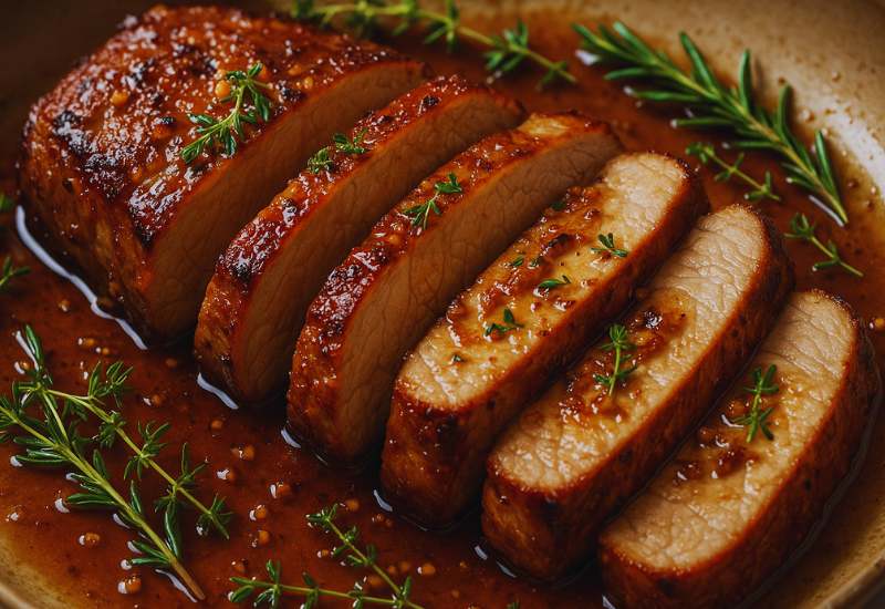 Honey Garlic Pork Loin Recipe