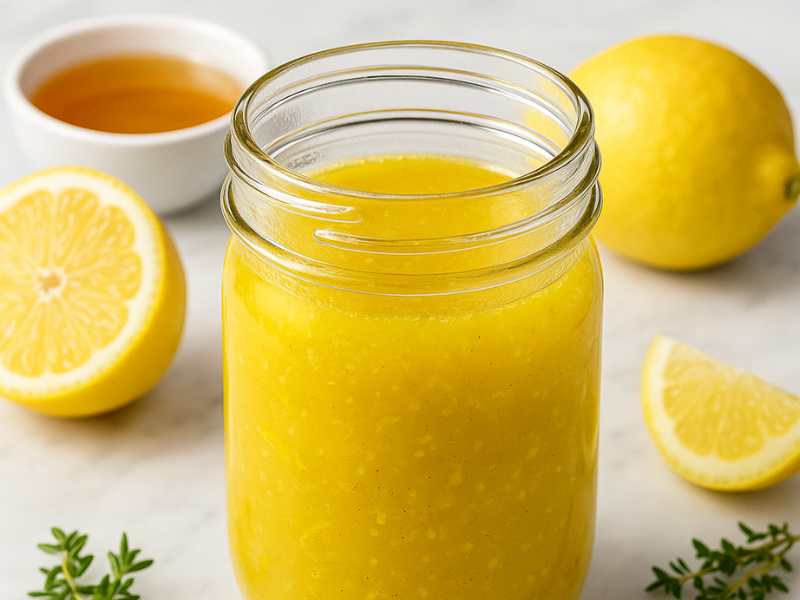 Honey Lemon Salad Dressing Recipe