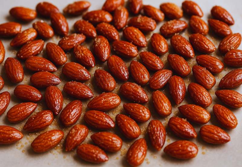 Honey Roasted Almonds Recipe
