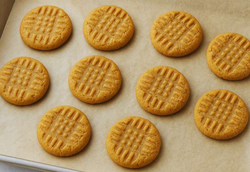 Peanut Butter Honey Cookies