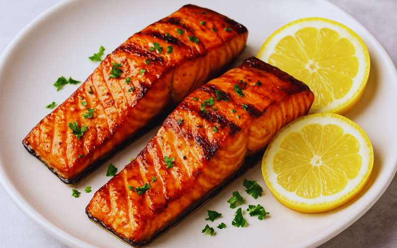 Grilled Honey Salmon Recipe